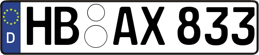 HB-AX833