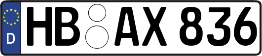 HB-AX836
