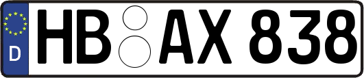 HB-AX838
