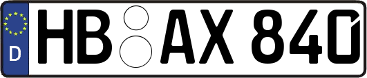 HB-AX840