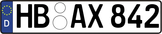 HB-AX842