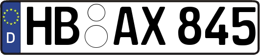HB-AX845