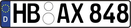 HB-AX848