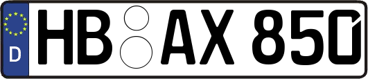 HB-AX850