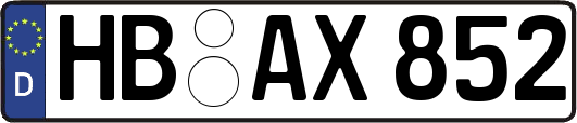 HB-AX852