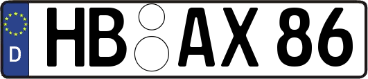 HB-AX86