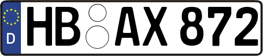 HB-AX872
