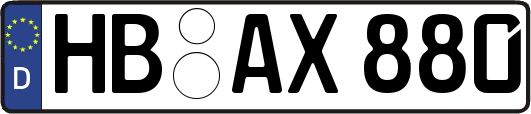 HB-AX880