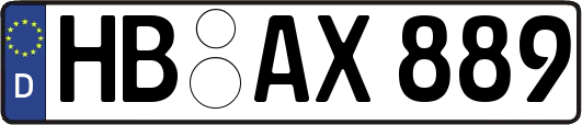 HB-AX889