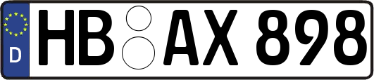 HB-AX898