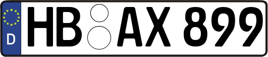HB-AX899