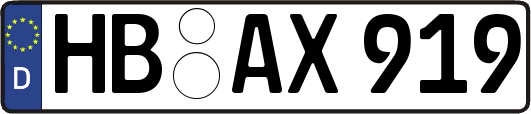 HB-AX919