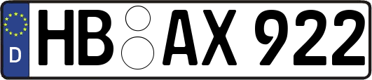 HB-AX922