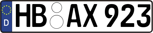 HB-AX923