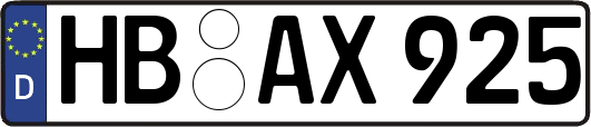 HB-AX925