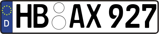 HB-AX927