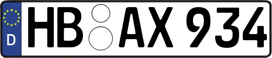 HB-AX934