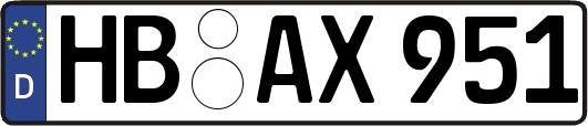 HB-AX951