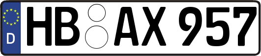 HB-AX957