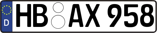 HB-AX958