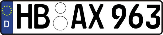 HB-AX963