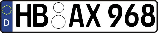 HB-AX968