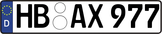 HB-AX977