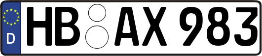 HB-AX983