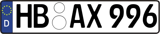HB-AX996