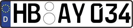 HB-AY034