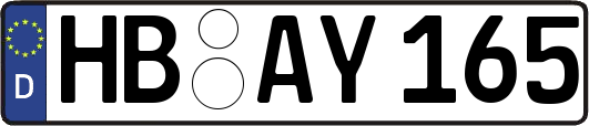 HB-AY165