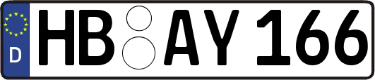 HB-AY166