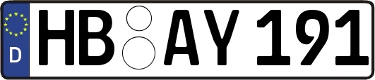 HB-AY191