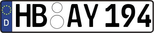HB-AY194