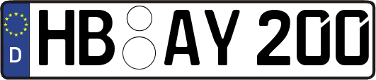 HB-AY200