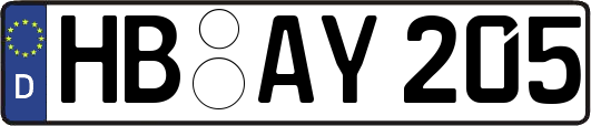 HB-AY205