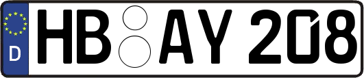 HB-AY208