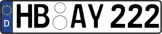 HB-AY222