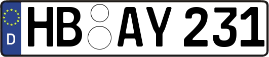 HB-AY231