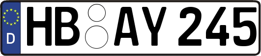 HB-AY245