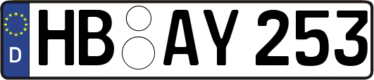 HB-AY253