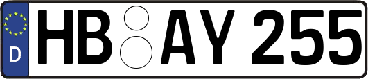 HB-AY255