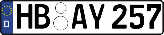 HB-AY257
