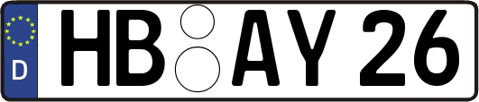 HB-AY26