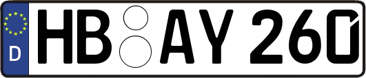 HB-AY260