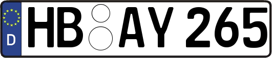 HB-AY265