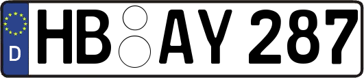 HB-AY287
