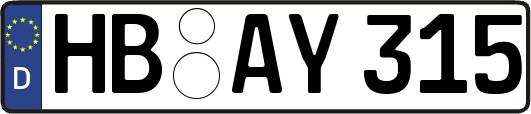 HB-AY315