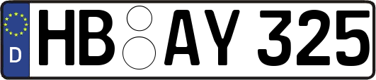 HB-AY325