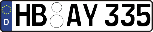 HB-AY335